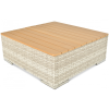 Kampinis lauko baldų komplektas AVOCADO WOOD Smėlio